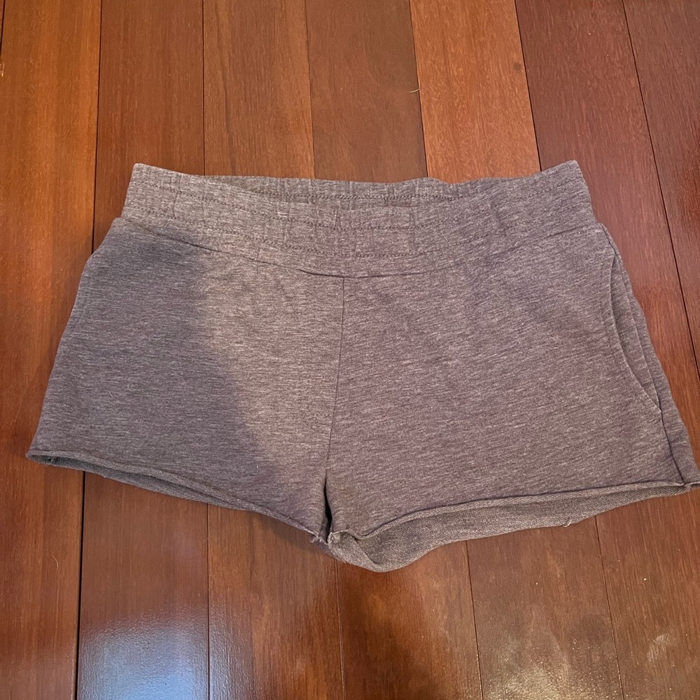 Capezio gray cotton shorts